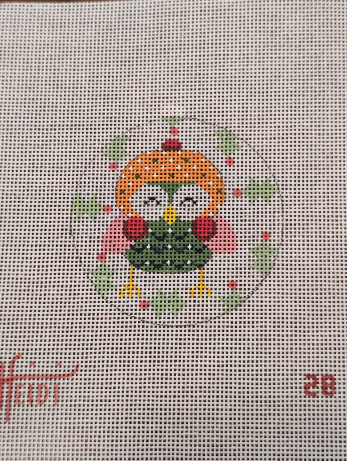 Owl in Orange Hat