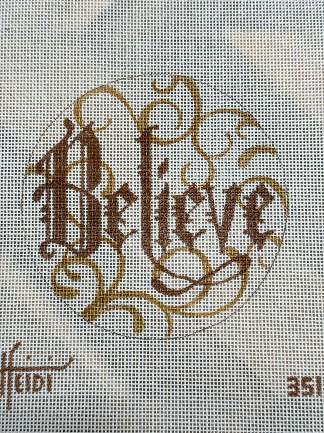 W. "Believe"