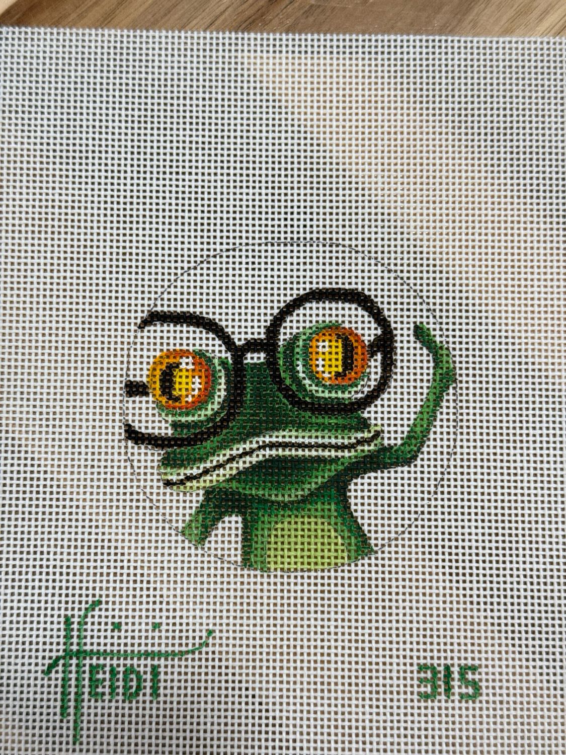 Frog in Glasses