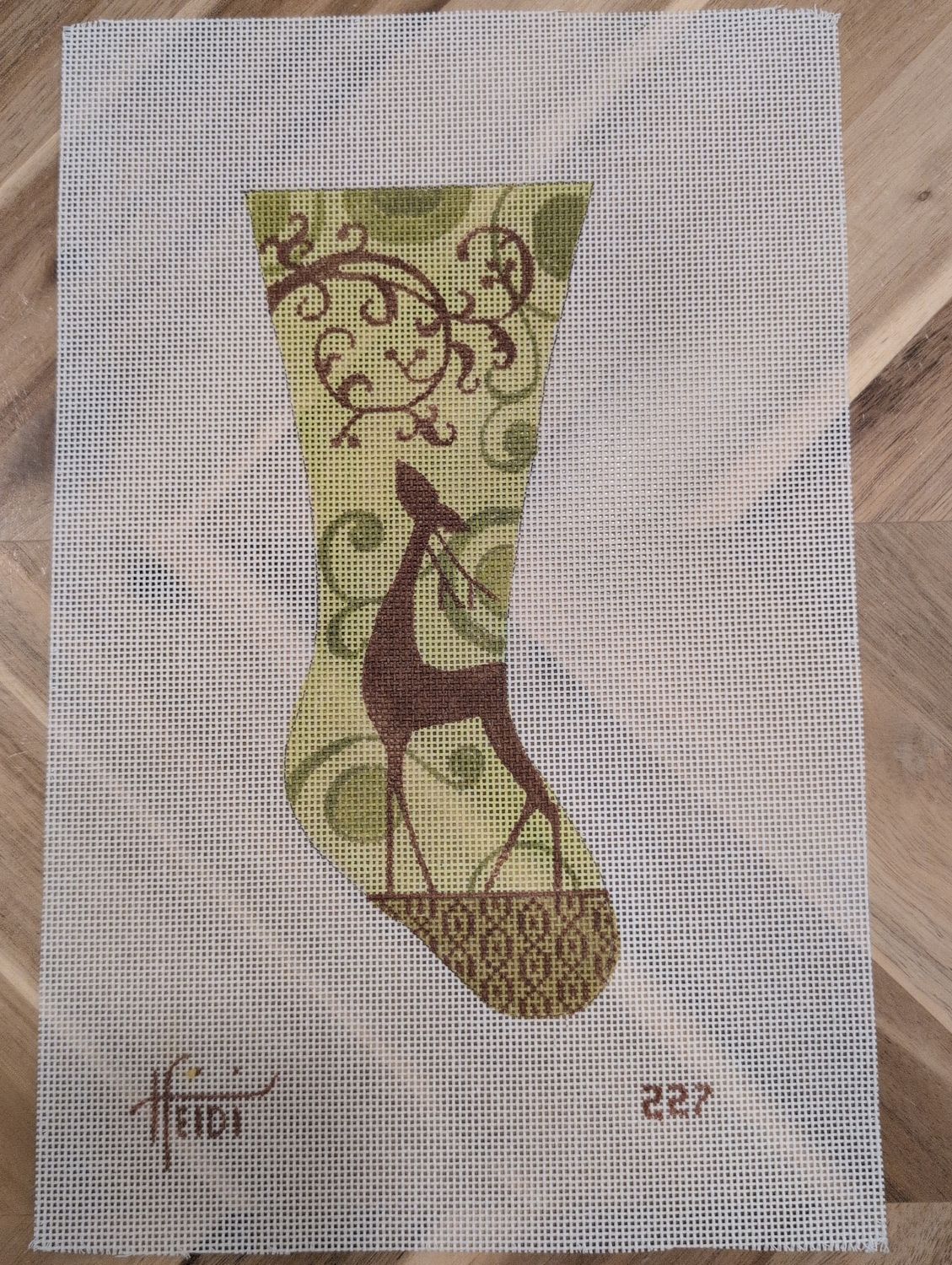 Gold Deer Stocking