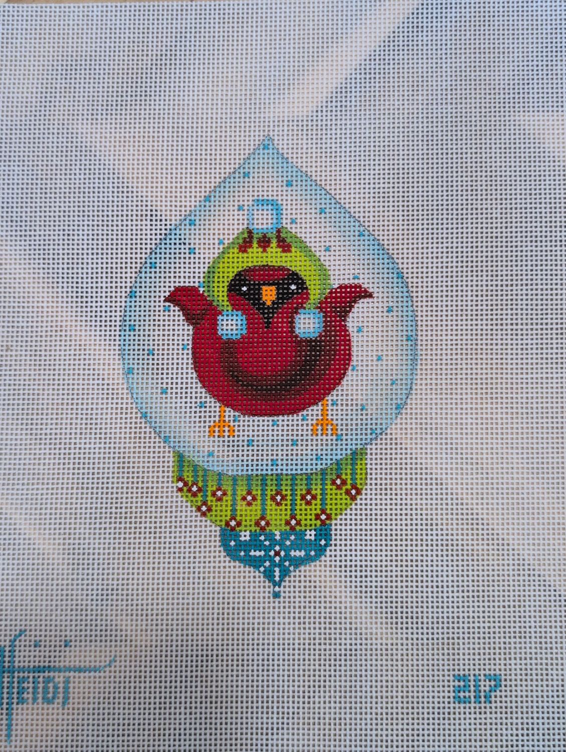 Cardinal Ornament