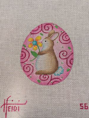 Bunny with Flower Egg