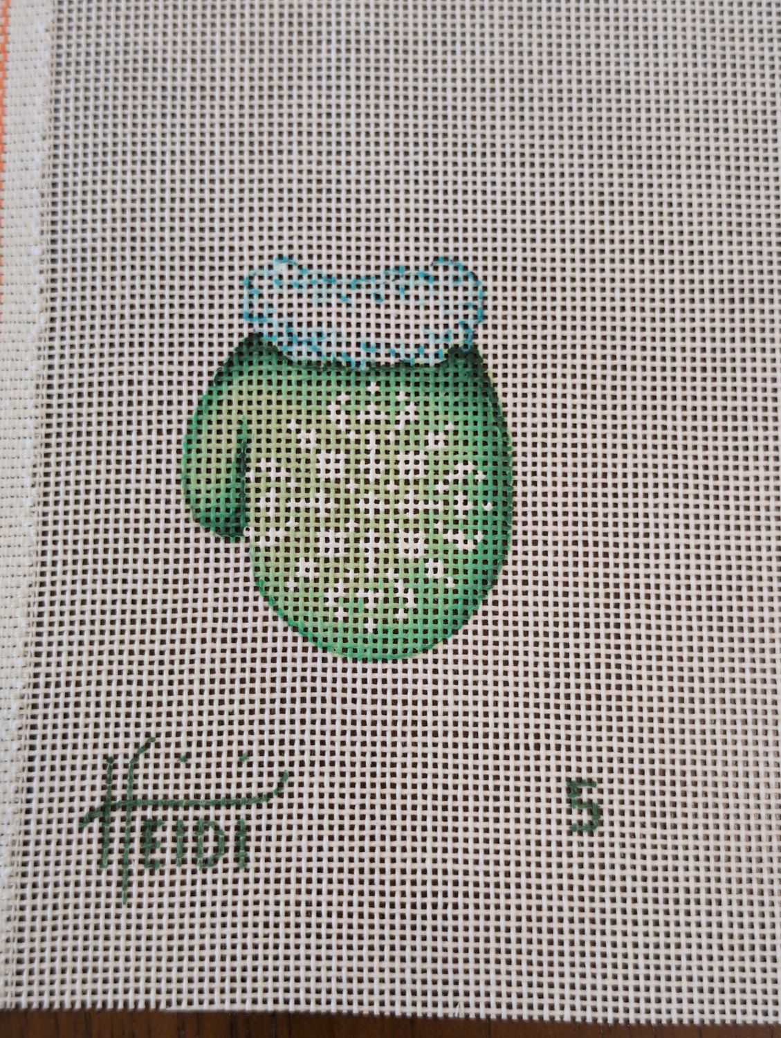 Mini Green Mitten