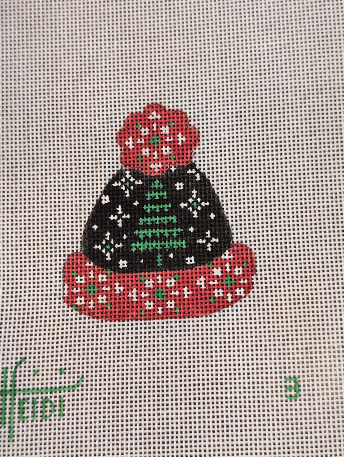 Mini Red and Black Hat