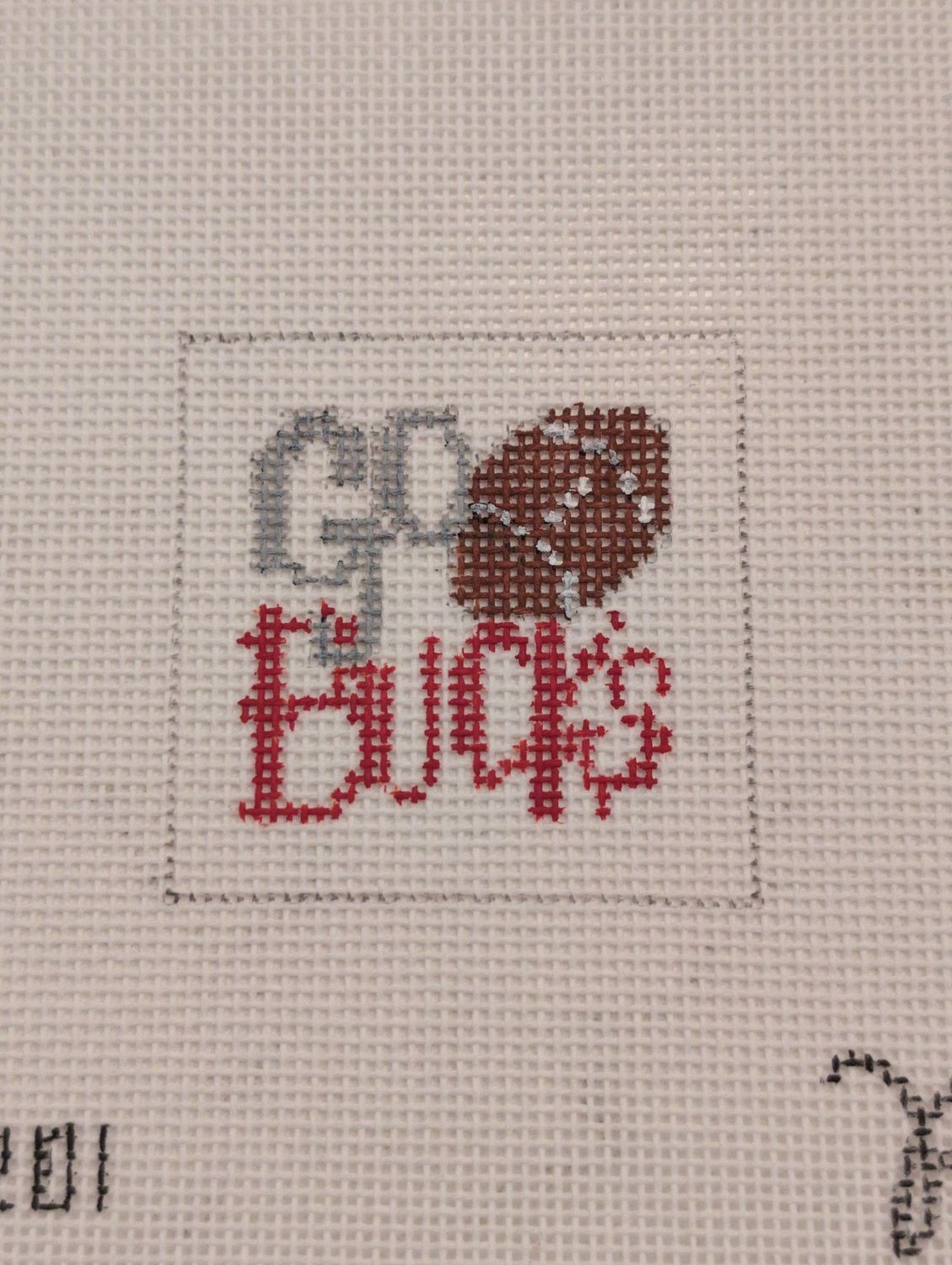 Go Bucks Bag Tag Insert