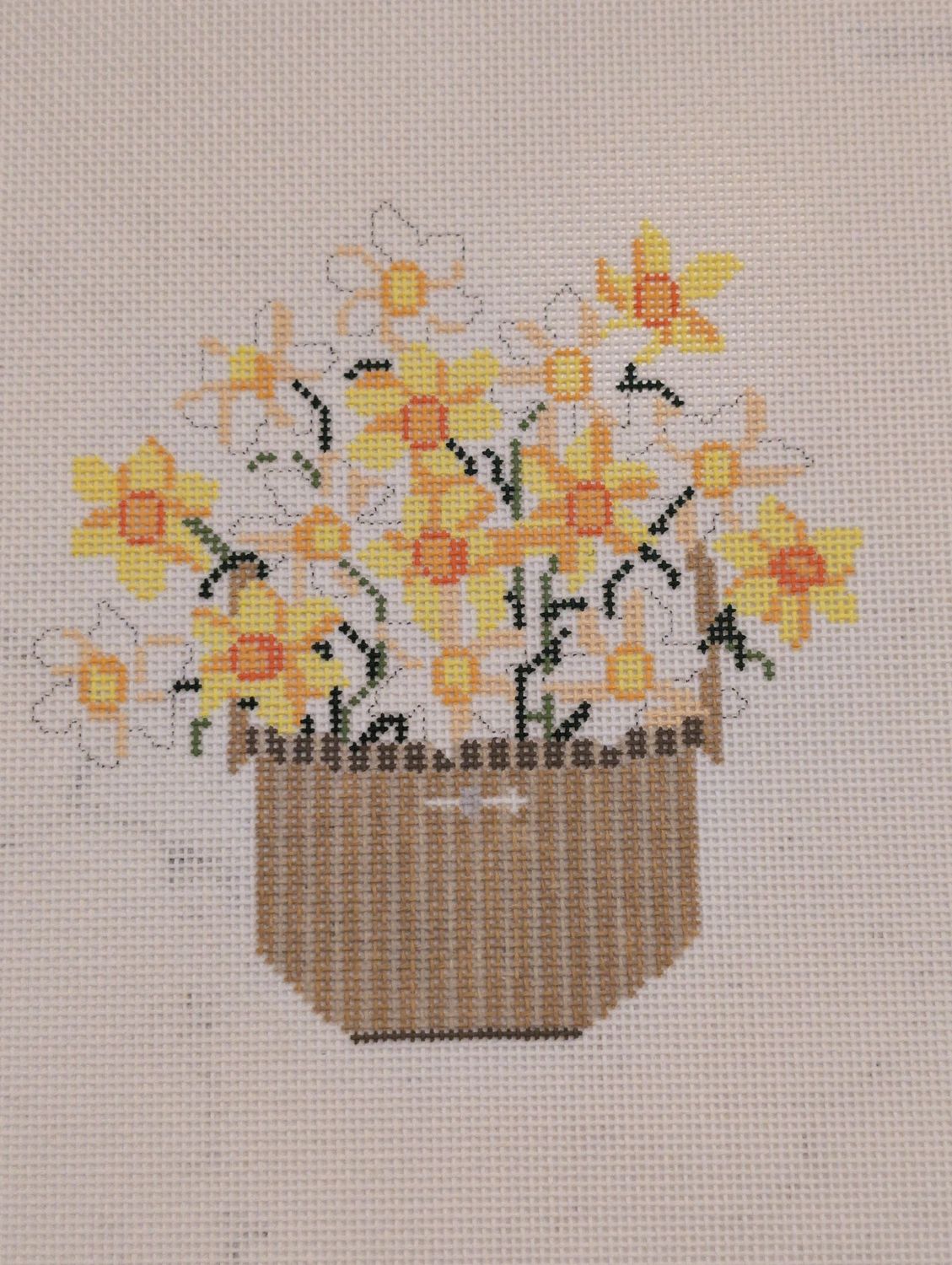 Daffodil Basket