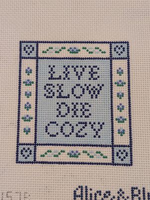 Live Slow Die Cozy - Cool
