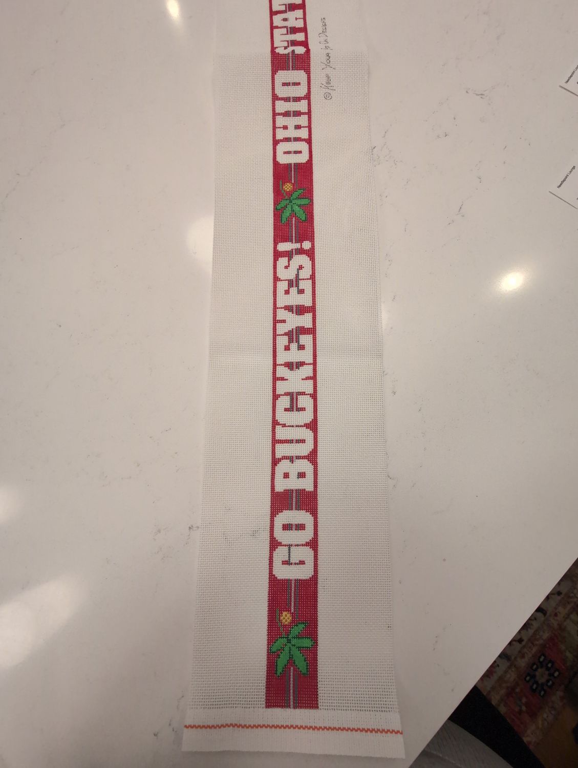 Ohio State "Go Buckeyes" Belt