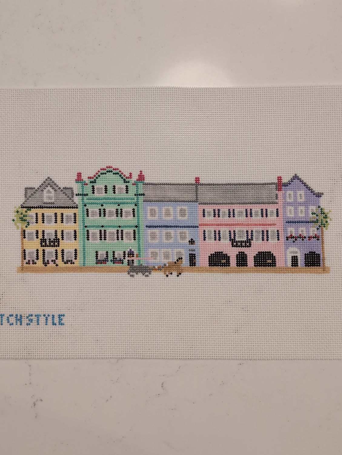 Rainbow Row Charleston