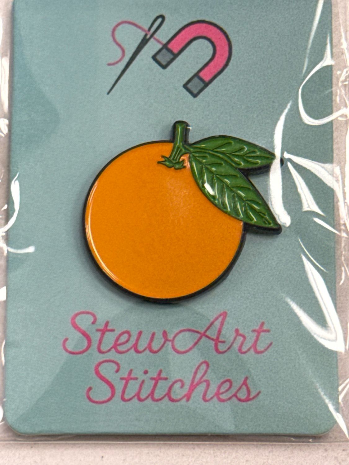 Orange Needle Minder