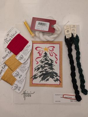 Tree in Gold Frame Kit