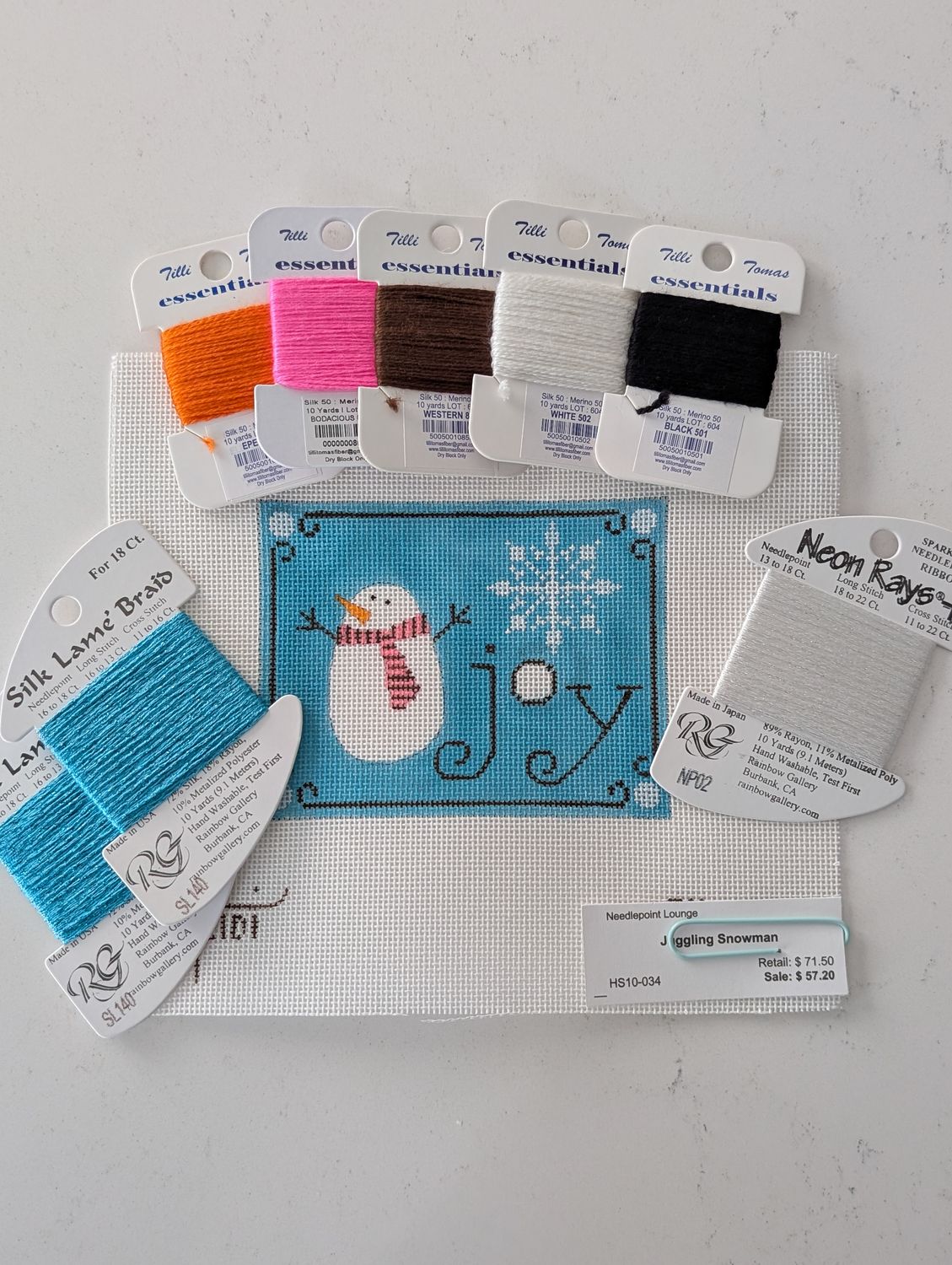 Juggling Snowman Kit