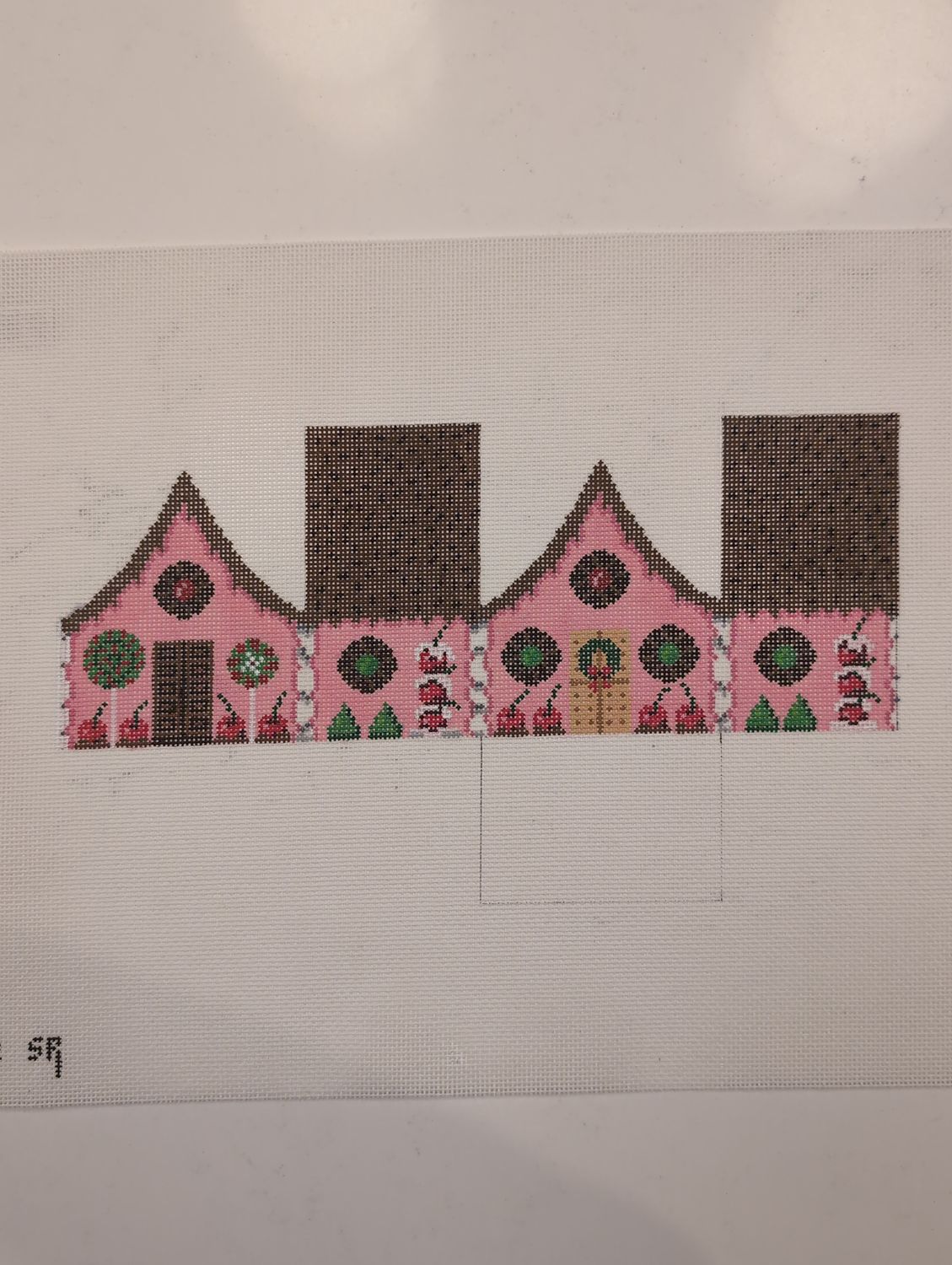 Chocolate Sprinkles and Cherries 3D Gingerbread House