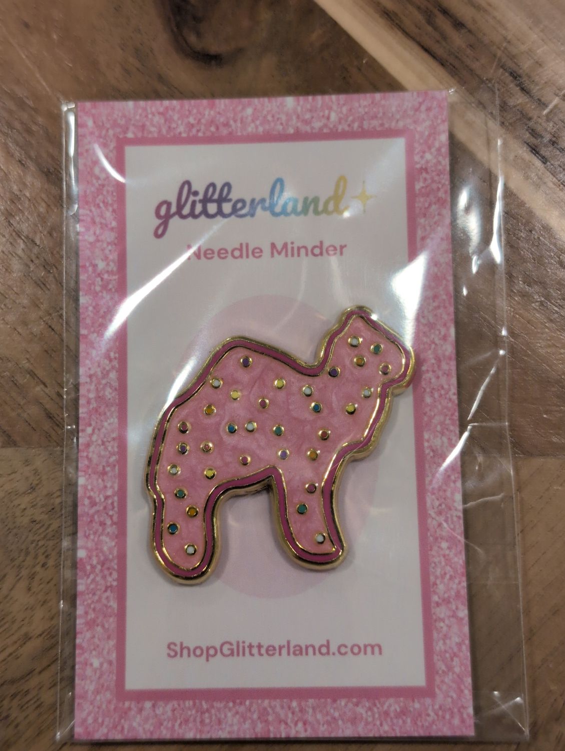Glitterland Animal Cookie Needle Minder