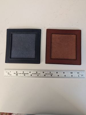 TMG Leather Coasters