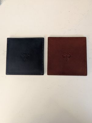 TMG Leather Coasters