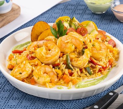 ARROZ CON CAMARONES