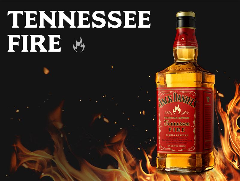 JACK DANIEL&#39;S TENNESSEE  FIRE