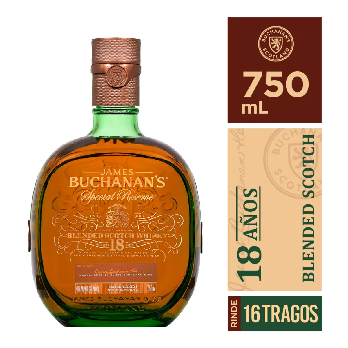 BUCHANAN &#39;S 18 AÑOS