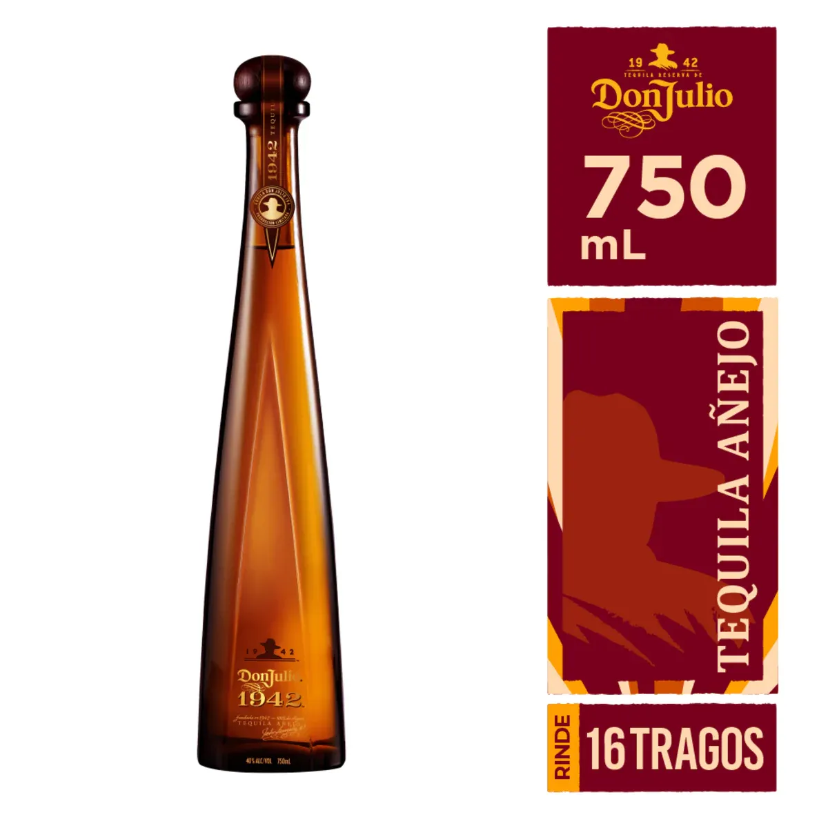 TEQUILA DON JULIO 1942 AÑEJO