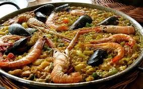 PAELLA DE MARISCOS  (SEIS PERSONAS)