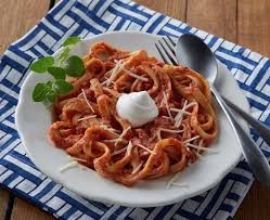 PASTA A LA CREMA ROSADA