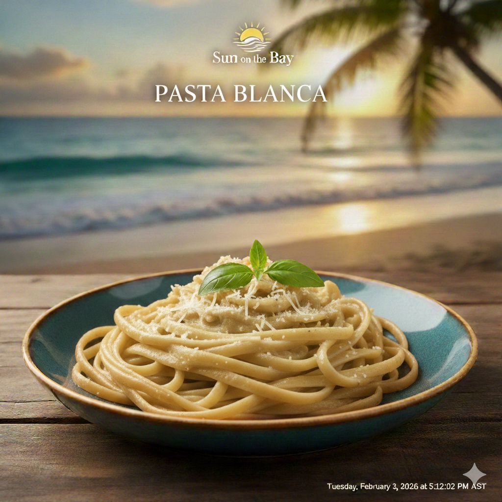 PASTA A LA CREMA BLANCA