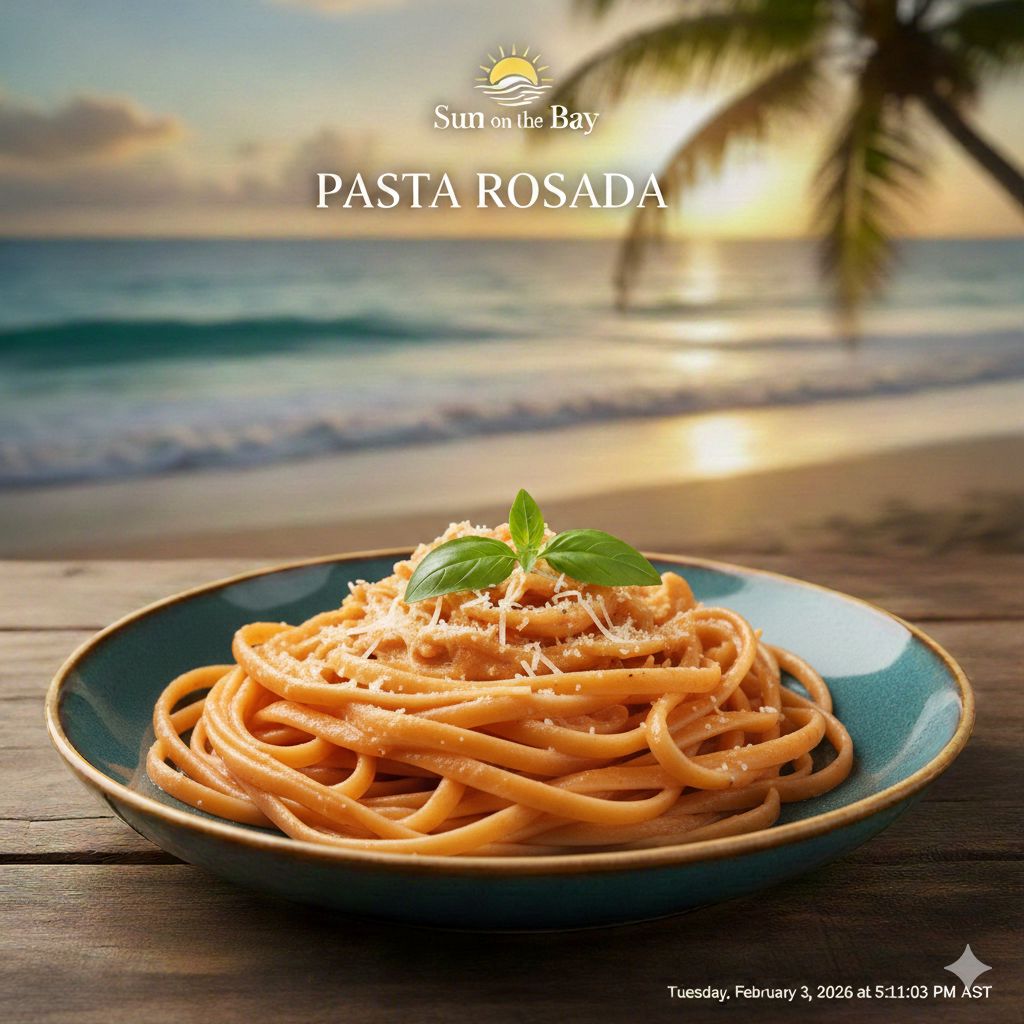 PASTA A LA CREMA ROSADA