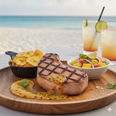 FILETE DE CERDO A LA PLANCHA