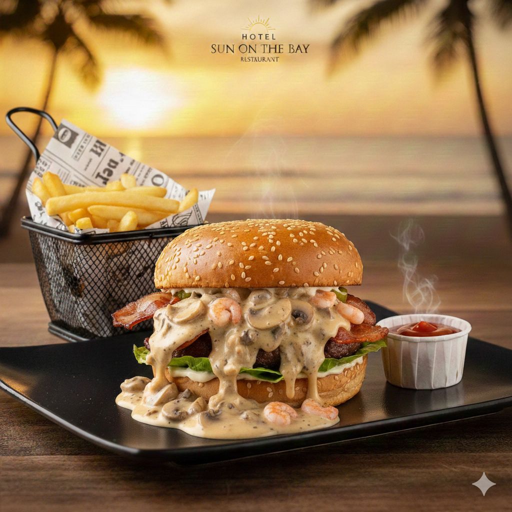 HAMBURGUESA SUN ON THE BAY