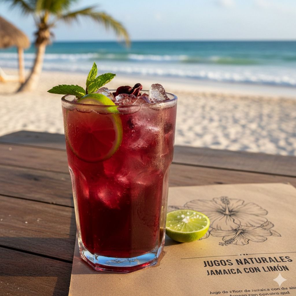 JUGO FLOR DE JAMAICA