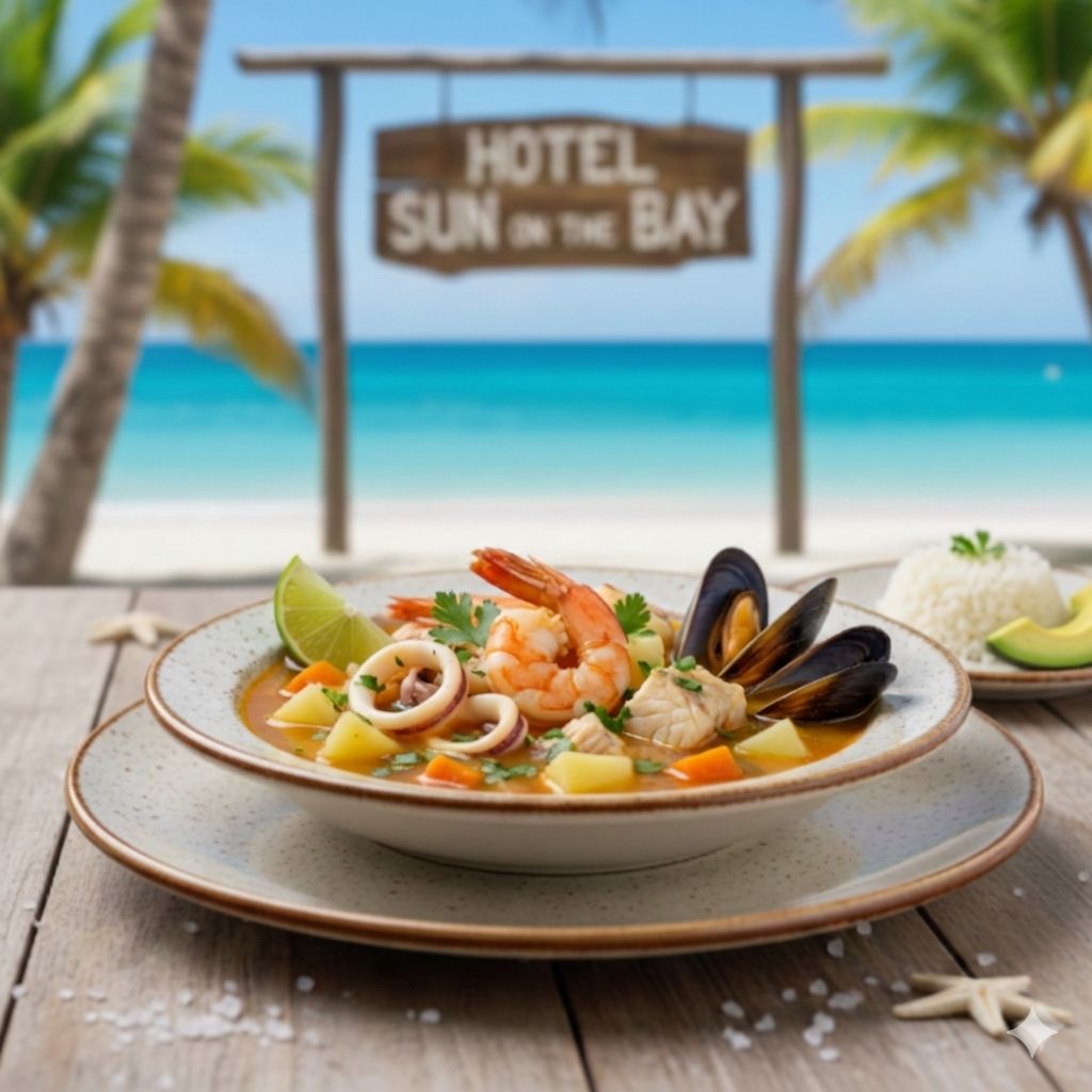 SOPA DE MARISCOS "TESORO DE LA BAHIA"
