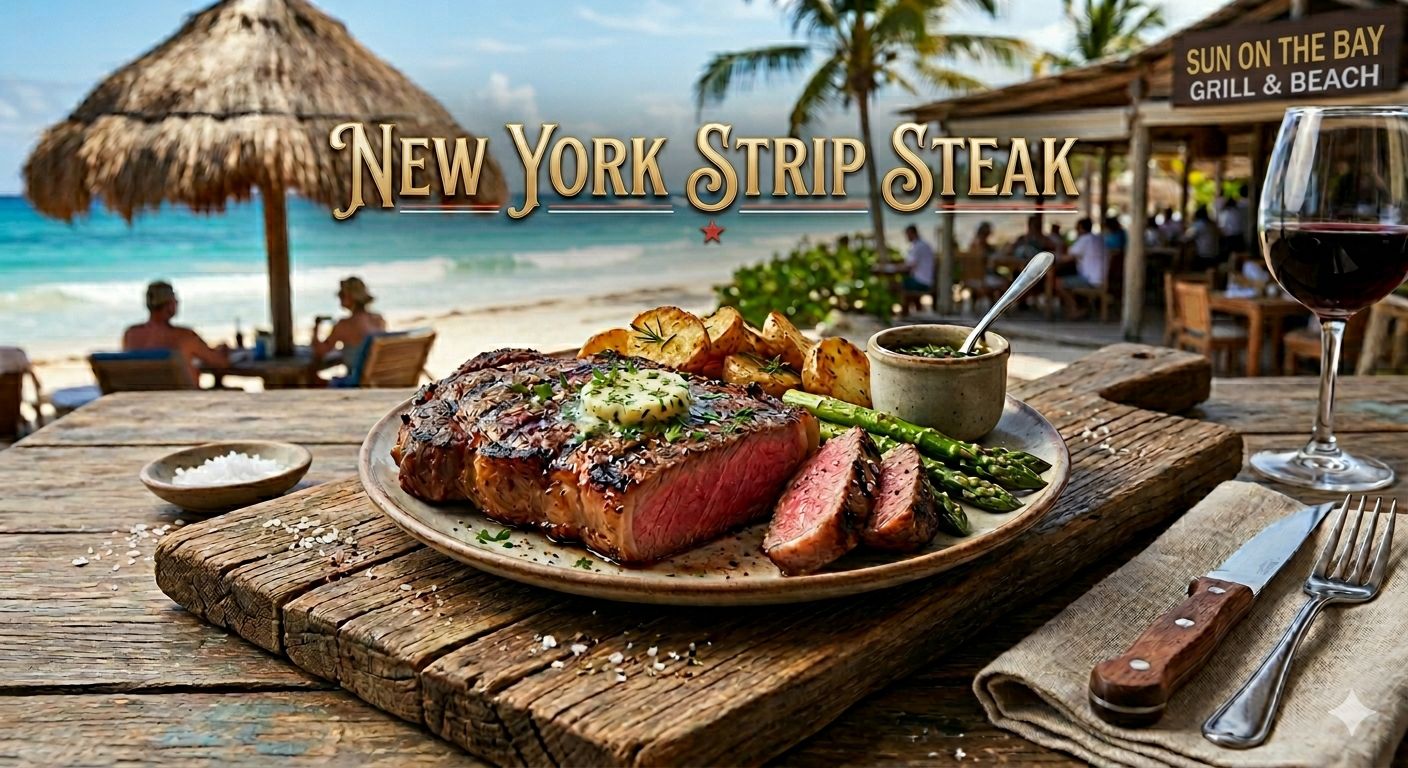 NEW YORK STRIP STEAK 8 OZ