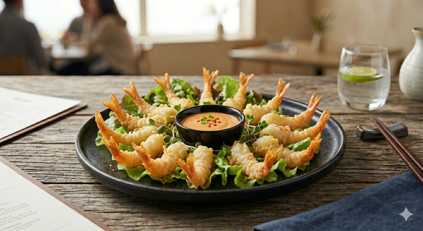 CAMARONES TEMPURA