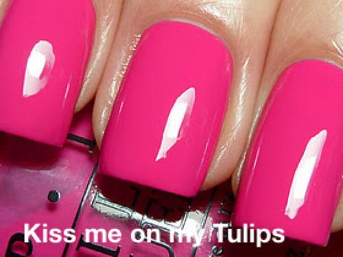OPI Kiss Me On My Tulips (UP Rp.125rb)