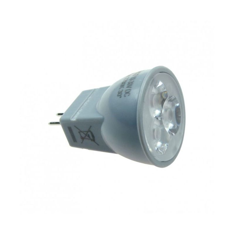 GU4 MR8 LED Spot 1W 2700K 10-30V DC dimmbar | Leuchtmittel