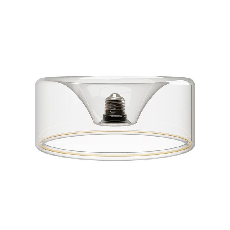 Ghost G02 Donut CRI90 E27 6W 500lm 2200K Dimmbar Transparent LED Glühbirne