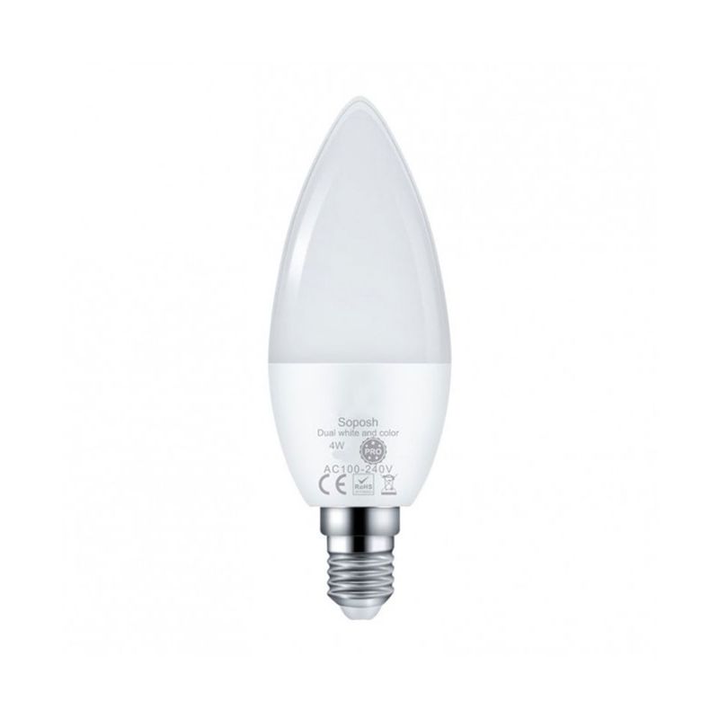 ZigBee E14 LED Kerze - Smarte Lichtsteuerung mit RGB & CCT, 4W
