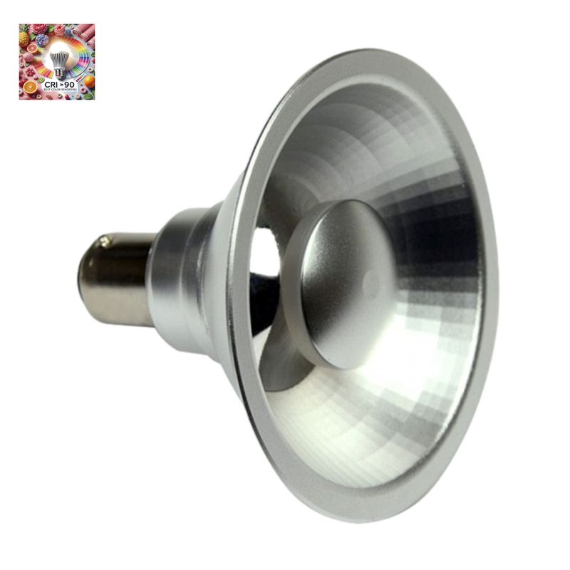 Ba15d Spot CRI92 7W 550lm 2700K 10-16VDC 12VAC LED Leuchtmittel