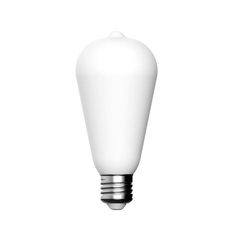 E27 LED-Glühbirne ST64 in Porzellan-Optik CRI 95 7W 640Lm E2700K Dimmbar