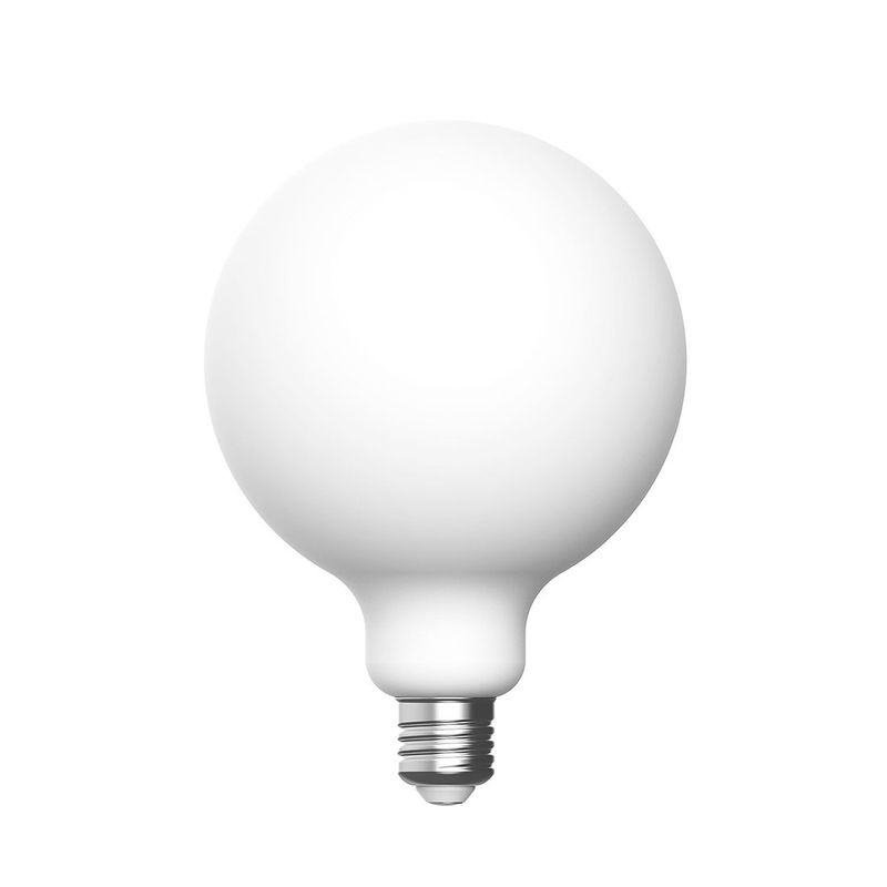 E27 LED-Glühbirne Globe G125 in Porzellan-Optik CRI 95 7W 640Lm E2700K Dimmbar