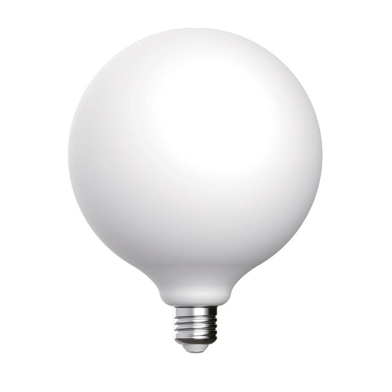 E27 LED-Glühbirne Globe G150 in Porzellan-Optik CRI 95 7W 640Lm E2700K Dimmbar