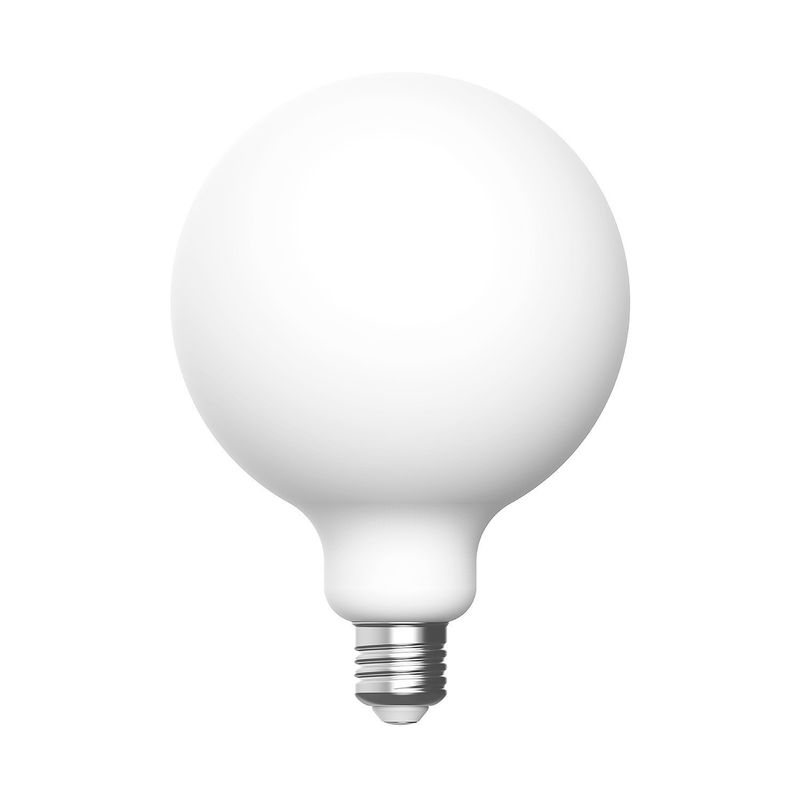 E27 LED-Glühbirne Globe G125 in Porzellan-Optik CRI 95 12W 1521Lm E2700K Dimmbar