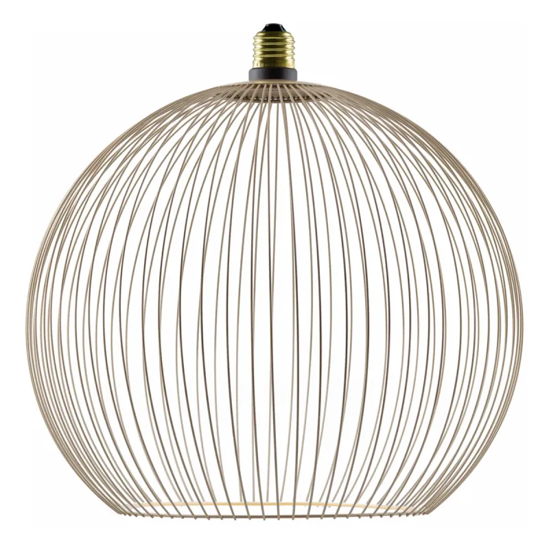 SEGULA Floating Filo Globe 300 Sand E27 6W 2200K CRI90 dimmbar