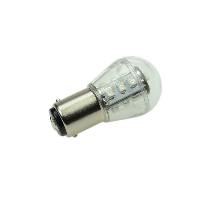 Ba15d 12V AC/DC LED Leuchtmittel 0,9W 18lm Blau 450-470nm nm 10-30VDC 10-18VAC