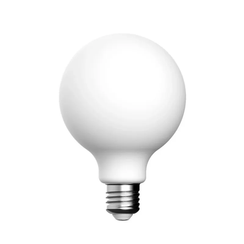 LED-Glühbirne P03 E27 G95 Porzellan-Optik 7W 640lm 2700K dimmbar CRI95