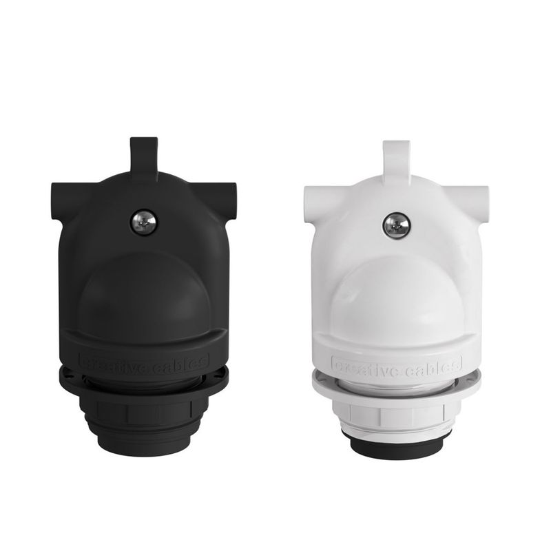 EIVA wiederverdrahtbare Lampenfassung E27 IP65 doppelter Eingang Outdoor Außenbeleuchtung