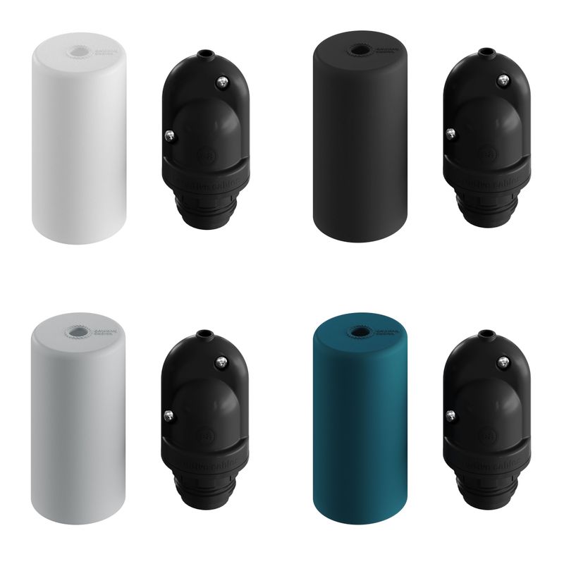 EIVA Elegant Lampenfassung Kit Silikon E27 IP65 Outdoor Außenbeleuchtung