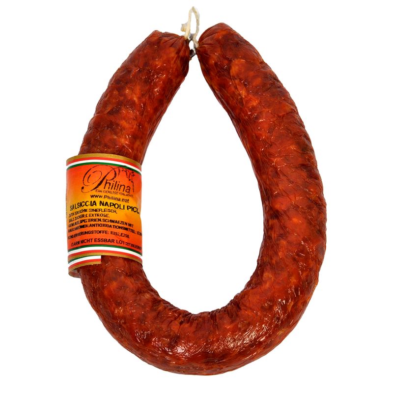 Philina's  Salsiccia Napoli Piccante – Die extra scharfe Salami
