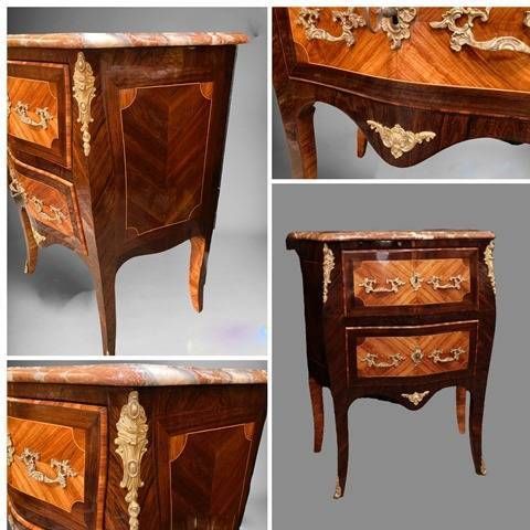 Commode Sauteuse, Epoque XVIIIè siècle